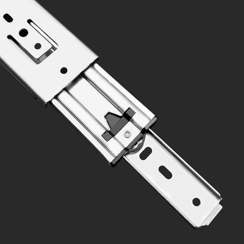51宽工业三节阻尼滑轨E1551