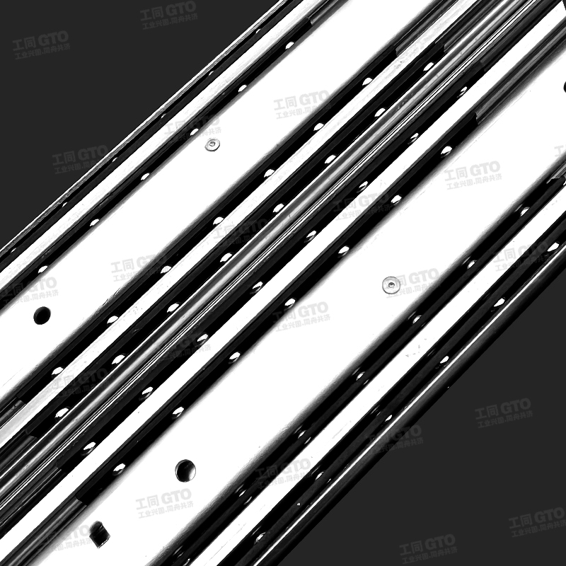 76宽带锁304不锈钢重型滑轨O2576S